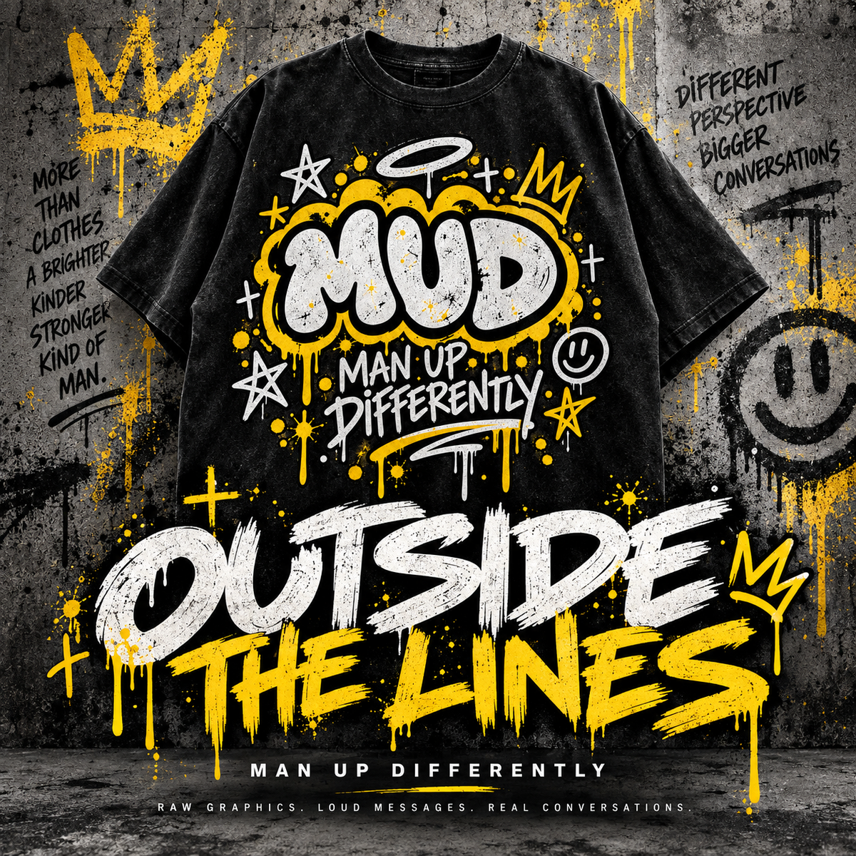 Outside The Lines collection by Man Up Differently