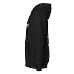 Black MUD After Dark Zip Hoodie left-side product view